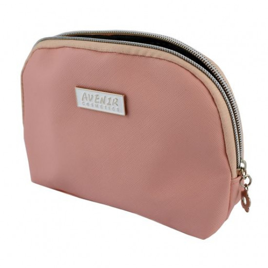 Make-up bag of Avenir Cosmetics Elegance powdery, oval, 18*13.5*5.5 Make-up bag of Avenir Cosmetics Elegance powdery, oval, 18*13.5*5.5