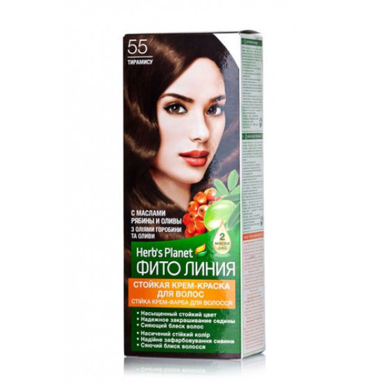 Hair-dye Phyto line tone of 55 Tiramisus of 130 ml Hair-dye Phyto line tone of 55 Tiramisus of 130 ml