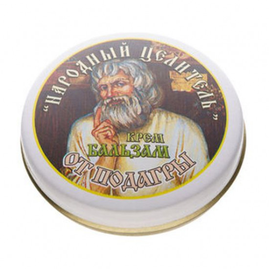 Cream-balm the Folk Healer at a spur and a stone from gout, 10 g Cream-balm the Folk Healer at a spur and a stone from gout, 10 g
