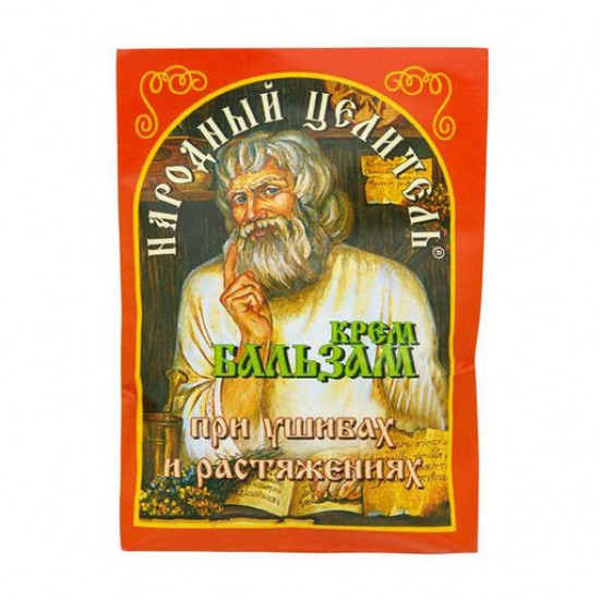Cream-balm the Folk Healer at bruises and stretchings, 10 g Cream-balm the Folk Healer at bruises and stretchings, 10 g