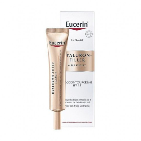 Cream contour for an age of Eucerin Hyaluron-Filler+Elasticity SPF15, 15 ml Cream contour for an age of Eucerin Hyaluron-Filler+Elasticity SPF15, 15 ml