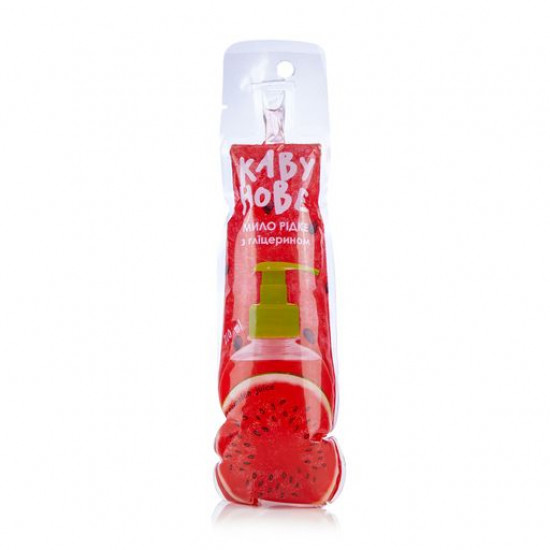 Cream-soap liquid Tasty secrets Water-melon with glycerin a doy-pack ice, 210 ml Cream-soap liquid Tasty secrets Water-melon with glycerin a doy-pack ice, 210 ml