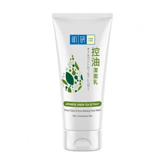 Крем-пенка для умывания Hada Labo Deep Clean & Pore Refining Face Wash для глубокого очищения пор с зелёным чаем, 100 г
Крем-пенка для умывания Hada Labo Deep Clean & Pore Refining Face Wash для глубокого очищения пор с зелёным чаем, 100 г