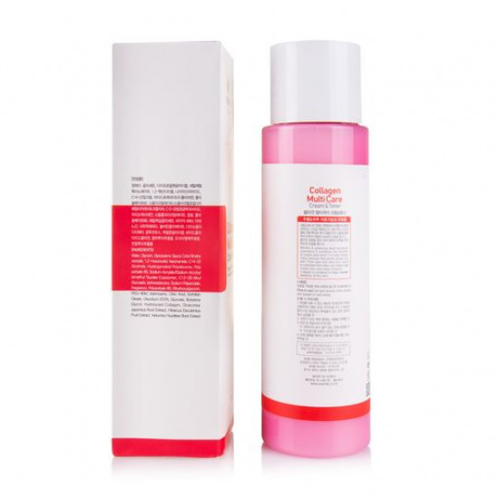 Крем-тонер для лица Eyenlip Collagen Multi Care Cream & Toner 2 в 1 с коллагеном, 200 мл
Крем-тонер для лица Eyenlip Collagen Multi Care Cream & Toner 2 в 1 с коллагеном, 200 мл
