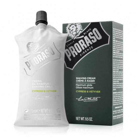 Proraso Cypress&Vetyver shaving cream, 275 ml Proraso Cypress&Vetyver shaving cream, 275 ml