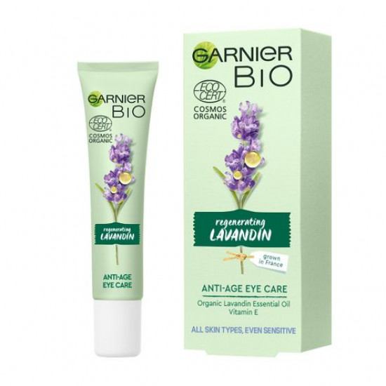 Крем для кожи вокруг глаз Garnier Bio Regenerating Lavandin Anti Wrinkle Day Care с экстрактом лаванды, 15 мл
Крем для кожи вокруг глаз Garnier Bio Regenerating Lavandin Anti Wrinkle Day Care с экстрактом лаванды, 15 мл