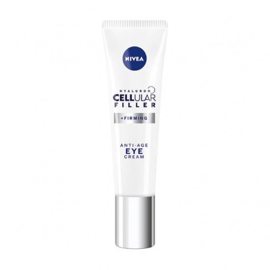 Крем для кожи вокруг глаз NIVEA Hyaluron Cellular Filler антивозрастной против морщин, 15 мл
Крем для кожи вокруг глаз NIVEA Hyaluron Cellular Filler антивозрастной против морщин, 15 мл