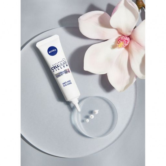 Крем для кожи вокруг глаз NIVEA Hyaluron Cellular Filler антивозрастной против морщин, 15 мл
Крем для кожи вокруг глаз NIVEA Hyaluron Cellular Filler антивозрастной против морщин, 15 мл