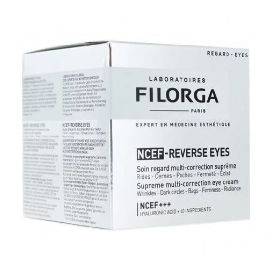 Крем для контура глаз Filorga NCTF-Reverse, 15 мл
Крем для контура глаз Filorga NCTF-Reverse, 15 мл
