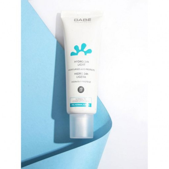 Cream for the person Babe Laboratorios Facial 24 hours of moistening and protection with ml SPF 20, 50 Cream for the person Babe Laboratorios Facial 24 hours of moistening and protection with ml SPF 20, 50