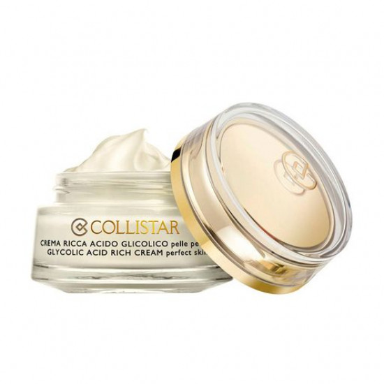 Cream for the person COLLISTAR Pure Actives Glycolic Acid Rich Cream with glycolic acid, saturated, 50 ml Cream for the person COLLISTAR Pure Actives Glycolic Acid Rich Cream with glycolic acid, saturated, 50 ml