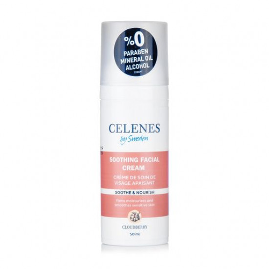 Cream for the person Celenes Cloudberry with cloudberries for dry and sensitive skin, 50 ml Cream for the person Celenes Cloudberry with cloudberries for dry and sensitive skin, 50 ml