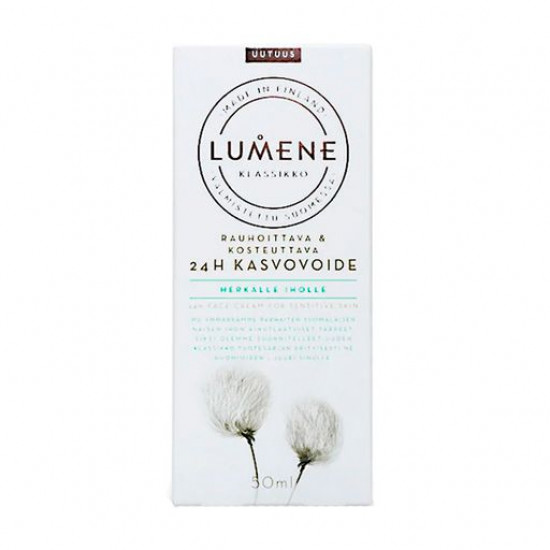 Cream for the person Lumene Klassikko calming 24H, for sensitive skin, 50 ml Cream for the person Lumene Klassikko calming 24H, for sensitive skin, 50 ml