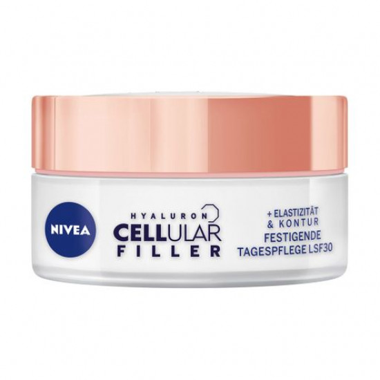 Крем для обличчя Nivea Hyaluron Cellular Filler + Elasticity-Reshare, денний, SPF 30, 50 мл Крем для обличчя Nivea Hyaluron Cellular Filler + Elasticity-Reshare, денний, SPF 30, 50 мл