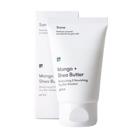 Крем для лица Sane Face Cream с маслом манго и ши, для сухой кожи, 40 мл
Крем для лица Sane Face Cream с маслом манго и ши, для сухой кожи, 40 мл