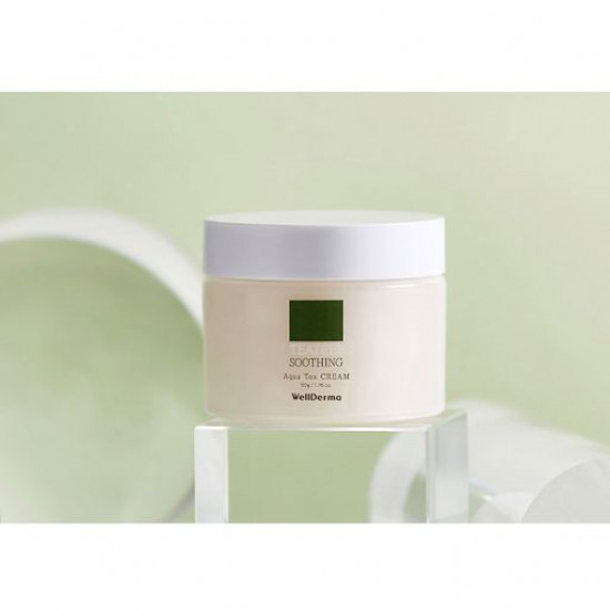 Крем для лица WellDerma Teatree Soothing Aqua Tox Cream с экстрактом чайного дерева, 50 г
Крем для лица WellDerma Teatree Soothing Aqua Tox Cream с экстрактом чайного дерева, 50 г