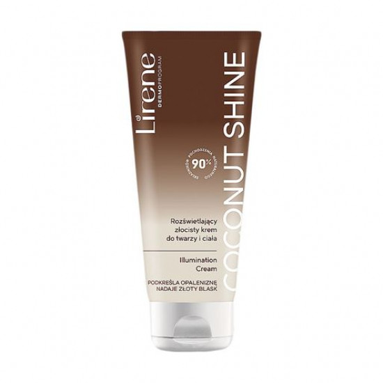 Cream for a face and body of Lirene Coconut Shine Іlluminating Face And Body Cream Coconut shine, 150 ml Cream for a face and body of Lirene Coconut Shine Іlluminating Face And Body Cream Coconut shine, 150 ml