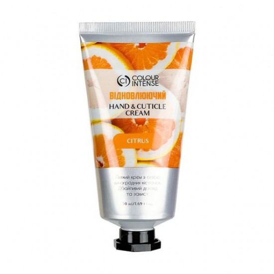 Recovery hand cream Colour Intense Hand & Cuticle Citrus Cream, 50 ml Recovery hand cream Colour Intense Hand & Cuticle Citrus Cream, 50 ml