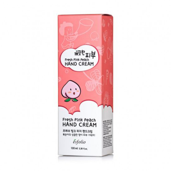 Крем для рук Esfolio Pure Skin Fresh Pink Peach Hand Cream с экстрактом розового персика, 100 мл
Крем для рук Esfolio Pure Skin Fresh Pink Peach Hand Cream с экстрактом розового персика, 100 мл