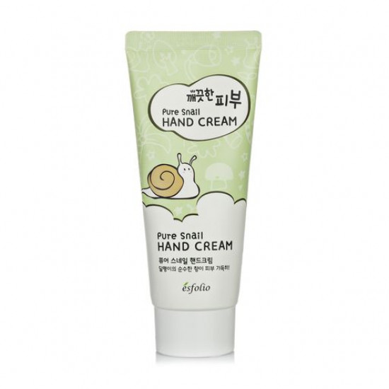 Крем для рук Esfolio Pure Skin Pure Snail Hand Cream с муцином улитки, 100 мл
Крем для рук Esfolio Pure Skin Pure Snail Hand Cream с муцином улитки, 100 мл
