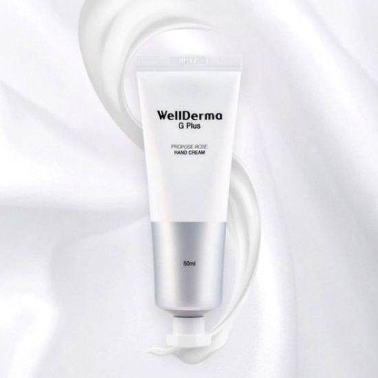 Крем для рук WellDerma G Plus Propose Rose Hand Cream, 50 мл
Крем для рук WellDerma G Plus Propose Rose Hand Cream, 50 мл