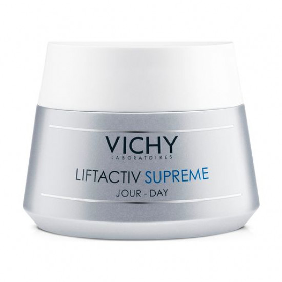 Cream for elasticity of face skin of Vichy Liftactiv Supreme against wrinkles, for dry skin, 50 ml Cream for elasticity of face skin of Vichy Liftactiv Supreme against wrinkles, for dry skin, 50 ml