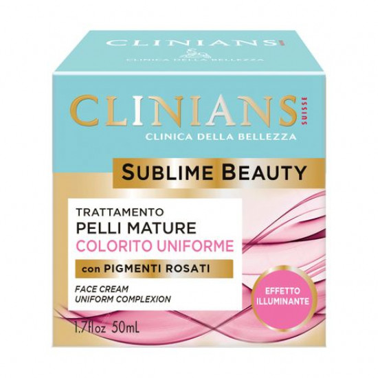 The cream for mature skin of Clinians Sublime Beauty tightening levels complexion, 50 ml The cream for mature skin of Clinians Sublime Beauty tightening levels complexion, 50 ml