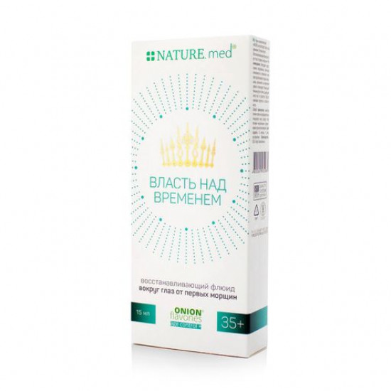Cream around NATURE.med eyes from the first wrinkles restoring 35+, 15 ml Cream around NATURE.med eyes from the first wrinkles restoring 35+, 15 ml