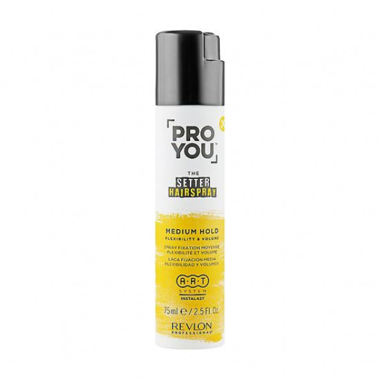 Лак для волос Revlon Professional Pro You The Setter Hairspray Medium средней фиксации, 75 мл
Лак для волос Revlon Professional Pro You The Setter Hairspray Medium средней фиксации, 75 мл