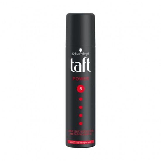 Taft Power hairspray Megafiksation Kofein 5, 75 ml Taft Power hairspray Megafiksation Kofein 5, 75 ml