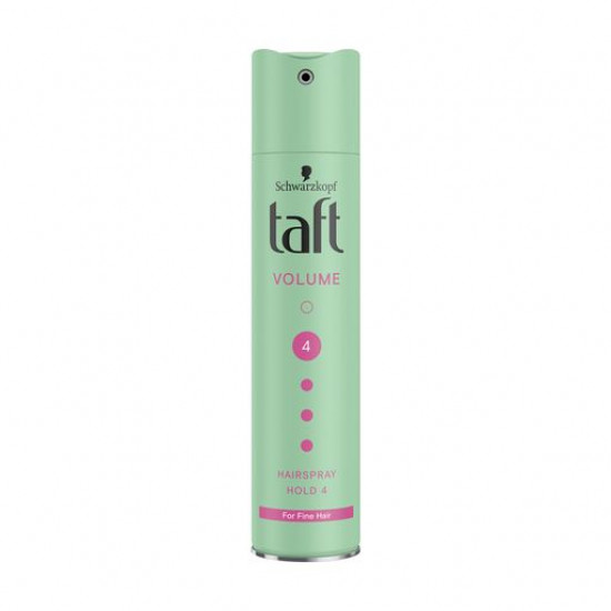 Hairspray Taft Objem Superstrong Fixing 4, 250 ml Hairspray Taft Objem Superstrong Fixing 4, 250 ml