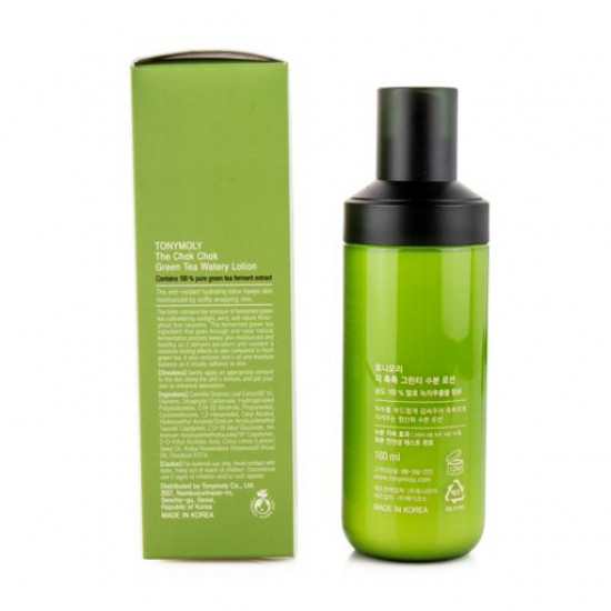 Лосьон для лица Tony Moly The Chok Chok Green Tea Watery Lotion, 160 мл
Лосьон для лица Tony Moly The Chok Chok Green Tea Watery Lotion, 160 мл