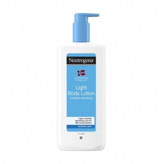 Neutrogena Light Body Lotion body lotion Deep moisturizing, for normal skin, 400 ml Neutrogena Light Body Lotion body lotion Deep moisturizing, for normal skin, 400 ml