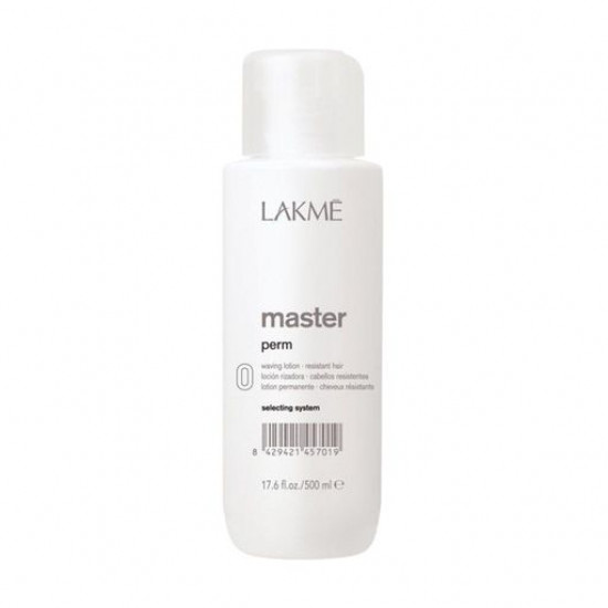 Lotion for a wave of a hard hair of Lakme Master Perm 0 Waving Lotion, 500 ml Lotion for a wave of a hard hair of Lakme Master Perm 0 Waving Lotion, 500 ml