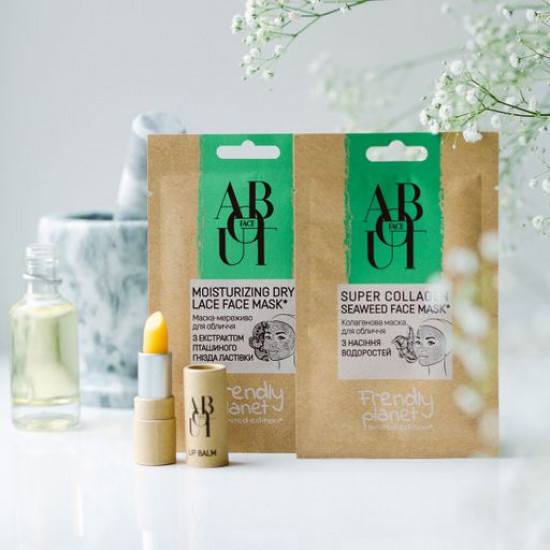Маска-мереживо для обличчя ABOUT face Moisturizing Dry Lace з екстрактом пташиного гнізда ластівки, 1 шт Маска-мереживо для обличчя ABOUT face Moisturizing Dry Lace з екстрактом пташиного гнізда ластівки, 1 шт