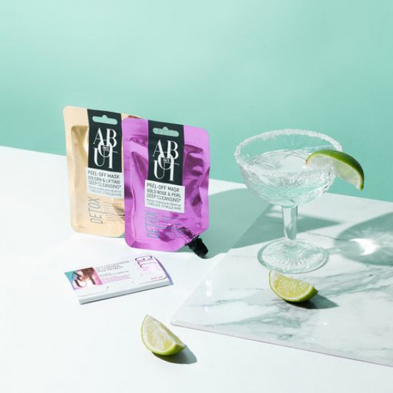 Маска-плівка для обличчя ABOUT face Peel-Off Mask Gold Rose & Perl, 55 мл Маска-плівка для обличчя ABOUT face Peel-Off Mask Gold Rose & Perl, 55 мл