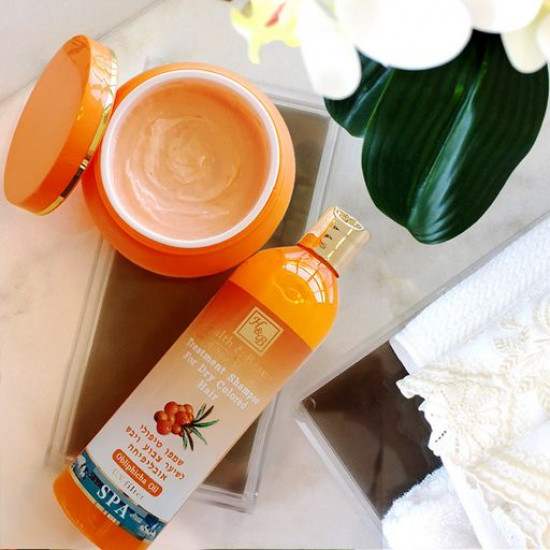 Маска Health And Beauty Hair Treatment Mask With Obliphica Oil для всіх типів волосся, з маслом обліпихи, 250 мл Маска Health And Beauty Hair Treatment Mask With Obliphica Oil для всіх типів волосся, з маслом обліпихи, 250 мл
