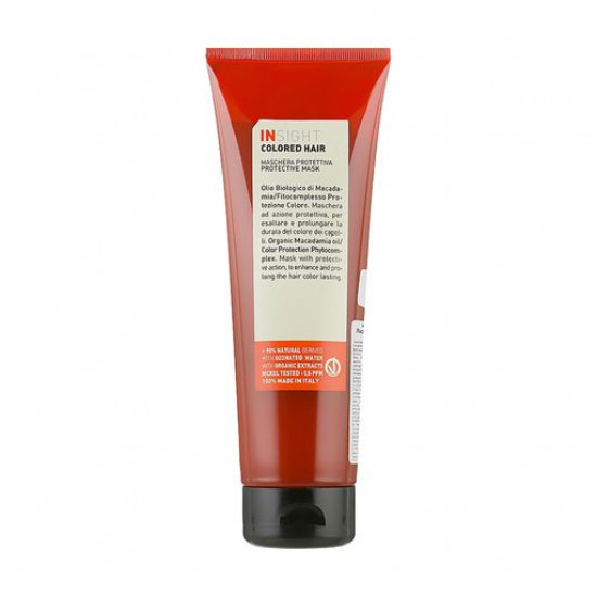 Маска Insight Colored Hair Protective Mask для захисту кольору фарбованого волосся, 250 мл Маска Insight Colored Hair Protective Mask для захисту кольору фарбованого волосся, 250 мл