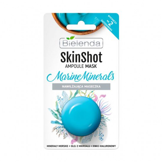 Маска для лица Bielenda Skin shot увлажняющая, морские минералы, 8 г
Маска для лица Bielenda Skin shot увлажняющая, морские минералы, 8 г