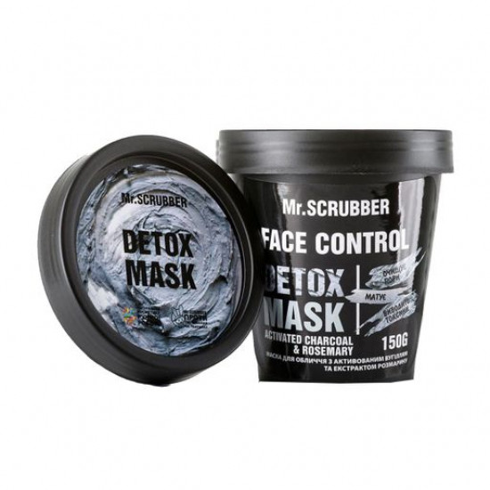 Маска для лица Mr.Scrubber Face Control Peeling and Detox Mask для очищения пор и удаления черных точек, 150 г
Маска для лица Mr.Scrubber Face Control Peeling and Detox Mask для очищения пор и удаления черных точек, 150 г