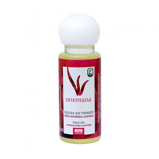 Олія для обличчя Orientana Face Oil Japanese Rose & Saffron Японська троянда та шафран, 55 мл Олія для обличчя Orientana Face Oil Japanese Rose & Saffron Японська троянда та шафран, 55 мл