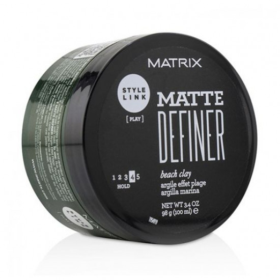Матова глина для укладання волосся Matrix Style Link Matte Definer, 100 мл Матова глина для укладання волосся Matrix Style Link Matte Definer, 100 мл