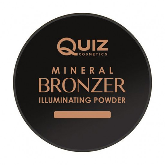 Mineral powder-bronzer for the person Quiz Cosmetics Mineral Bronzing Illuminating Powder 01 Honey Bronze, 5 g Mineral powder-bronzer for the person Quiz Cosmetics Mineral Bronzing Illuminating Powder 01 Honey Bronze, 5 g