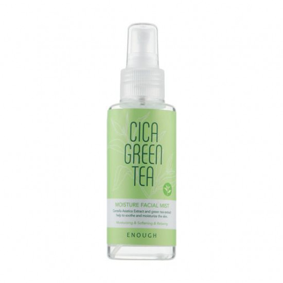 Мист для лица Enough Cica Green Tea Moisture Facial Mist с экстрактом зеленого чая, 100 мл
Мист для лица Enough Cica Green Tea Moisture Facial Mist с экстрактом зеленого чая, 100 мл