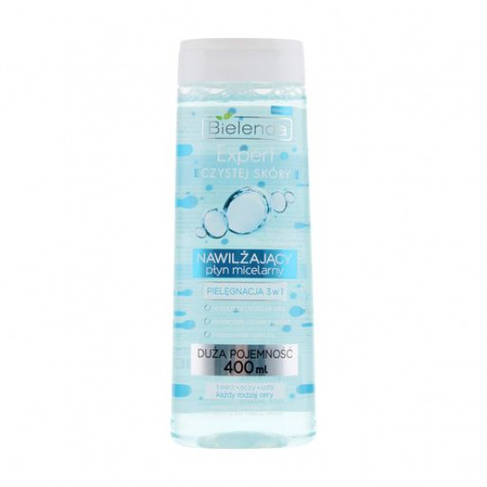 Micellar Bielenda Clean Skin Expert 3 liquid in 1 moistening, 400 ml Micellar Bielenda Clean Skin Expert 3 liquid in 1 moistening, 400 ml
