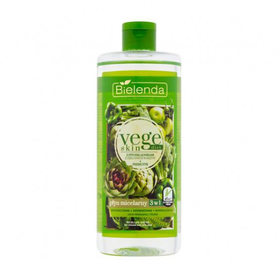Мицеллярная вода Bielenda Vege Skin Diet для смешанной и жирной кожи, 500 мл
Мицеллярная вода Bielenda Vege Skin Diet для смешанной и жирной кожи, 500 мл