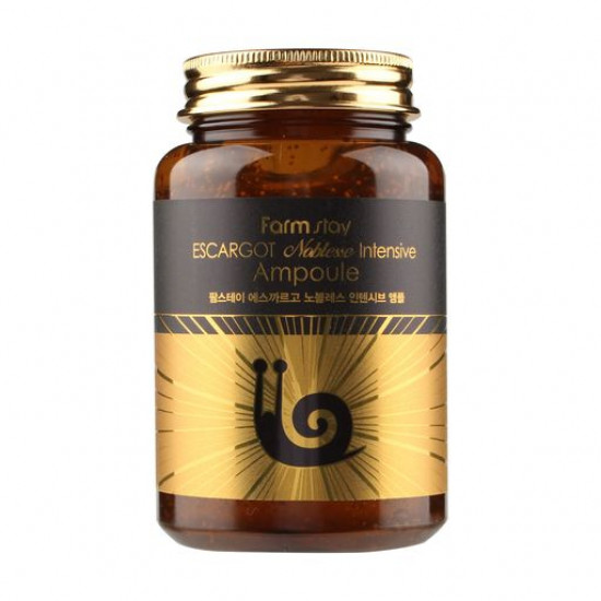 Multipurpose serum for the person FarmStay Escargot Noblesse Intensive Ampoule with extract of a royal snail, 250 ml Multipurpose serum for the person FarmStay Escargot Noblesse Intensive Ampoule with extract of a royal snail, 250 ml
