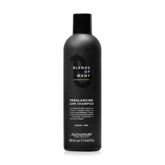 Чоловічий делікатний енергетичний шампунь Alfaparf Milano Blends Of Many Energizing Low Shampoo, 250 мл Чоловічий делікатний енергетичний шампунь Alfaparf Milano Blends Of Many Energizing Low Shampoo, 250 мл