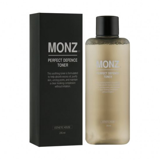 Чоловічий тонер для обличчя Esthetic House Monz Perfect Defence Toner тонізуючий, зволожуючий, 235 мл Чоловічий тонер для обличчя Esthetic House Monz Perfect Defence Toner тонізуючий, зволожуючий, 235 мл