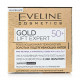 Мульти-поживний крем для обличчя Eveline Cosmetics Gold Lift Expert 50+, 50 мл Мульти-поживний крем для обличчя Eveline Cosmetics Gold Lift Expert 50+, 50 мл